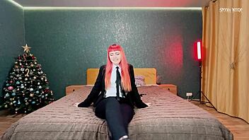 Beautiful Girl Next Door In Femdom Roleplay As Makima Seduces You To Creampie Her Tight Pussy