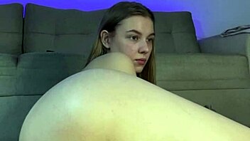 wet pussy gets first anal fucking and squirting