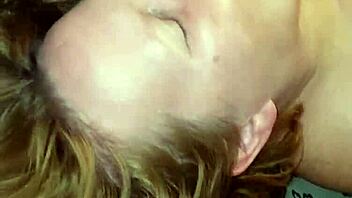 Throat PIE with MY COCK in her mouth, milf deepthroat