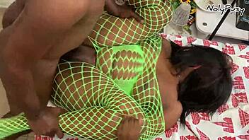 Desperate Hot Sex! My Boy Boi Fucks My Wet Pussy Desperately Without Condom on Rainy Day!