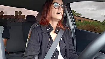 Casada E Motorista Pega Passageiro Se Masturbando Atrás