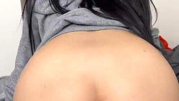 The hot venezuelan woman wakes me up by sucking my big cock, then rides it passionately with her ass