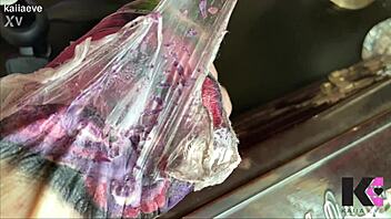 Watch the slow motion of peeling the second skin from a fresh tattoo.