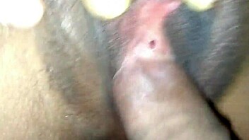 Wet Pussy Flows For First Time Orgasm