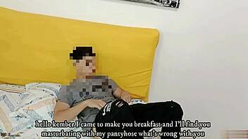 latina colombian stepsister blows big cock in hardcore session with huge ass creampie