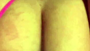 Briana Banderas, sexy with big tits and ass, uses toys for pleasure.