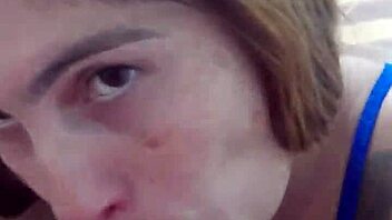 after the redhead confessed her desires, i creampied her face.