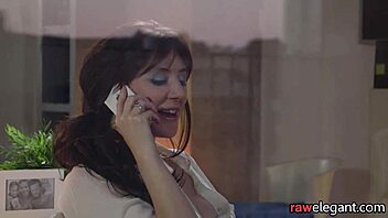 European Maid Interracially Doggystyled On Sofa With Big Tits Bent Over!