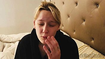 step sister wants brother to creampie her 😘