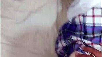 Innocent mexican college student fucks neighbor for gifts when alone at home