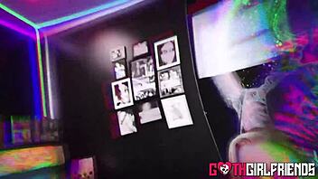 blonde goth blake blossom receives unstoppable fuck after teasing