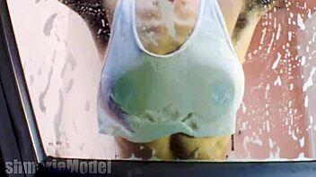 this carwash is so hairy, she says