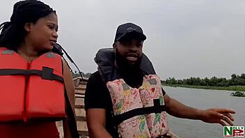 african pornstar takes monster cock across the river