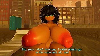 Have You Seen The Nudest Milf On The Beach? Antonela Chan Strips Nude In Cartoon 😏