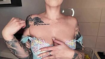 Redhead in latex invites you to follow and text