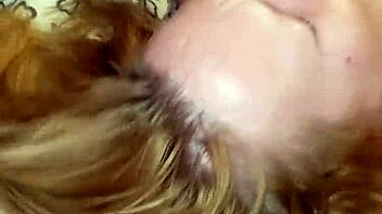 Throat PIE with MY COCK in her mouth, milf deepthroat