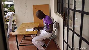 Is This Black African Twink Kalem Ready To Jack Off His Cock?