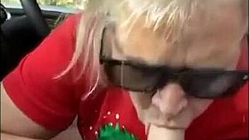 hot mature milf sucks best friend's monster cock hard