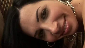 New maid gets rough and bent over when she sees my hard dick moaning and cumming