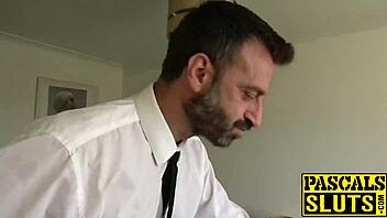 Submissive Bimbo Punished With Big Dick Pussy Drilling