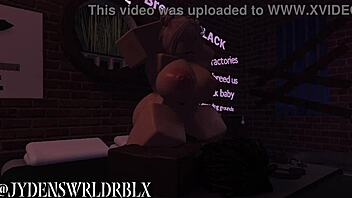 the white blonde girl wanders into the hood to find big black cock