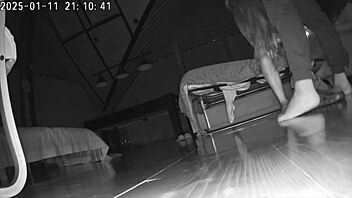 Friend visits wife for casual chat