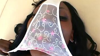 Threesome with black milf nyomi banxxx and big cock!