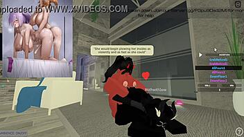 Moth Is Drilled Deep By Huge Futanari Cock