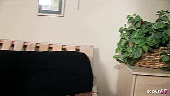 curvy black bitch wife with huge ass and saggy tits give her tiny 18+ dick husband a hard fuck