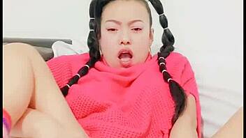 Playful Blue Masturbates and Squirts Uncensored 😊