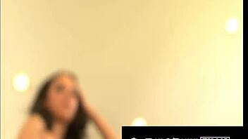 Smokin hot brunette enjoys getting dicked hard in vintage film