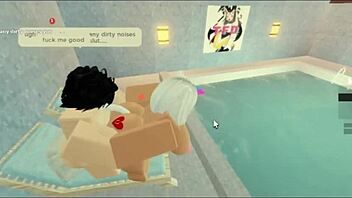 Rough Pool Sex With Big Cock Riding!