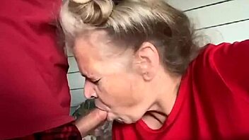 hot mature milf sucks best friend's monster cock hard