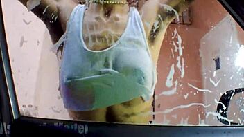 this carwash is so hairy, she says