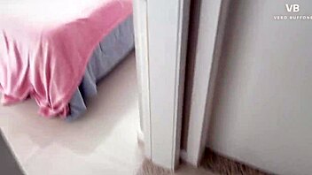 Big-assed Argentina tastes her stepbrother's milk.