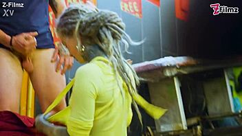 Damn, tattooed punk pornstar takes hard anal and facial cumshot!