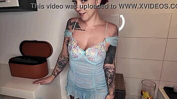 Redhead in latex invites you to follow and text