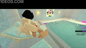 Rough Pool Sex With Big Cock Riding!