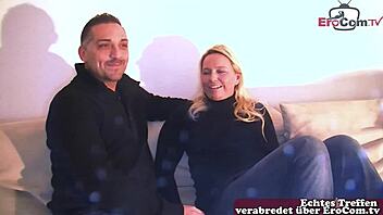 Blonde chubby German stepsister roleplays with stepbrother