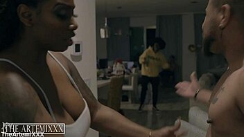 Lyric Sky fucks BBC at house party