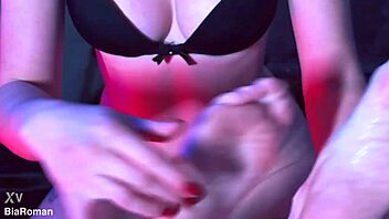 Horny sluts get their feet tickled and sucked.