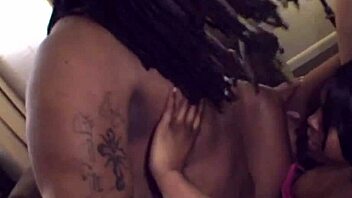 Cuckold watches monster cock bang ebony teen