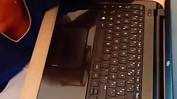 Blonde Mother In Law Masturbates At Office, Risking Getting Caught By Boss