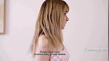 Tiny Les Hires Pro To Take Her Virginity!