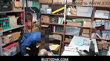 i saw the lp officer dip into arie faye's ebony pussy