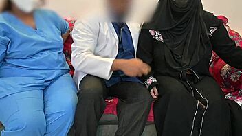 Doctor fucks nurse and patient in hospital threesome in Bangladesh