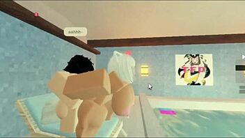 Rough Pool Sex With Big Cock Riding!