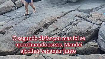 i fucked two at once on the beach!