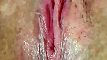 full of horniness, touching a delicious wet pussy with finger deep inside