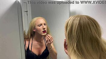 i say, watch my full crossdressing transformation into a shemale